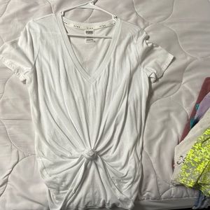 White victorias secret PINK t shirt